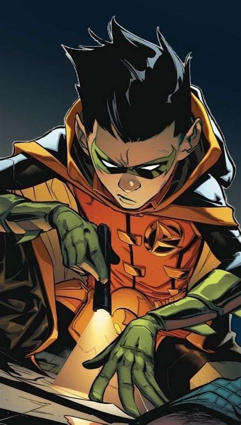 dc damian robin comics batman comic art damian wayne