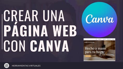 Como Crear Un Pagina Web Con Canva Gratis Youtube