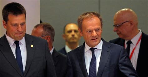 eu leaders delay jobs summit as tusk holds talks daily sabah