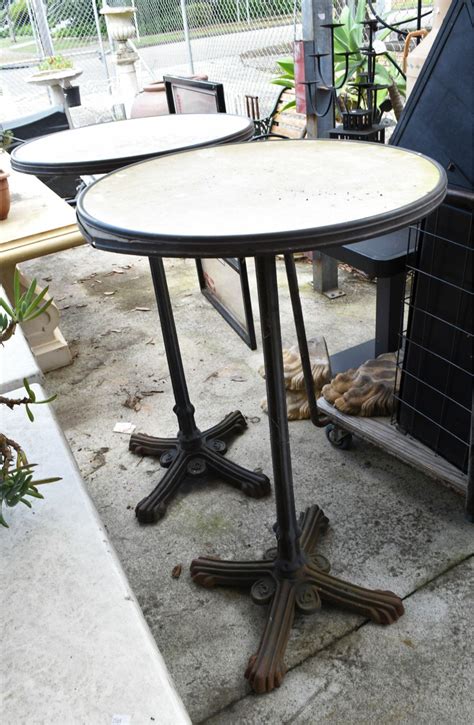 Sold Price A Pair Of Tall Bar Style Tables March 3 0121 700 Pm Aedt
