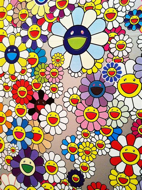 Takashi Murakami Flower Iphone Wallpapers Wallpaper Cave