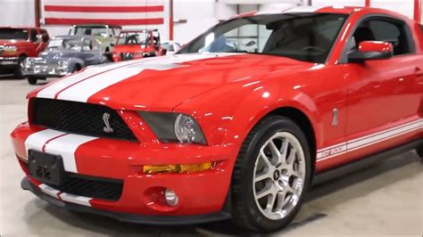 2008 Ford Mustang Gt500 Red Youtube