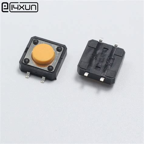 10pcs 12125mm 4pin Tactile Tact Mini Push Button Switch 12x12x5mm 4p