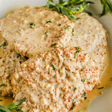 Turkey Breast Cutlets With Dijon Sauce Quick Easy Easy Low Carb