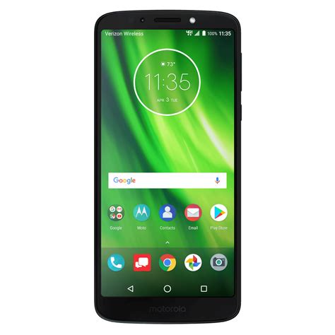 Verizon Wireless Motorola Moto G6 Play 16gb Prepaid Smartphone Black