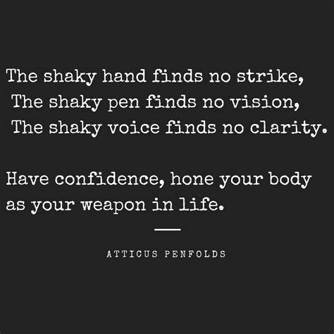 Clarity The Shaky Hand Finds No Strike The By Atticus Penfolds