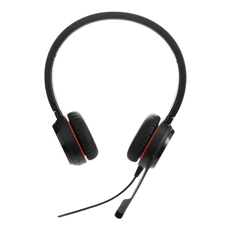 Jabra Evolve Ii Ms Stereo Wired Headset Music Headphones Newegg Ca