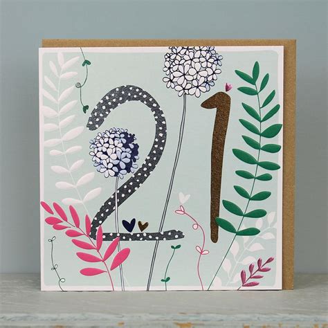 Check spelling or type a new query. Greeting Card | 21st Birthday card - flowers | Molly Mae