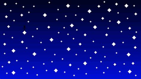 Pixilart Starry Night Sky By Breezer