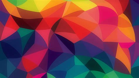 Vk42 Rainbow Abstract Colors Pastel Dark Pattern Wallpaper