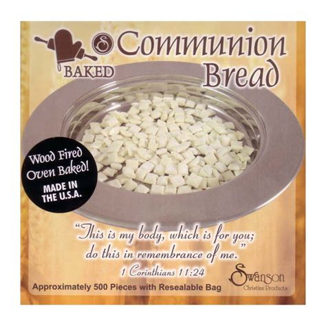 Communion Bread 500 Ct Whole Life Christian Bookstore