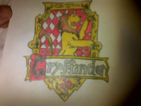 Gryffindor House Crest From Harry Potter Drawing By Melissa8111 Dragoart