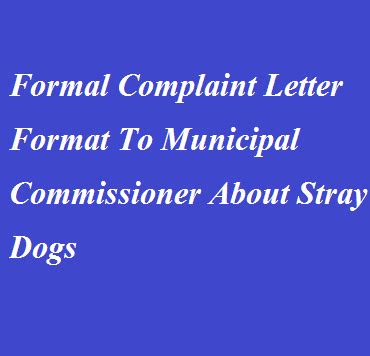 Typing in tamil is very easy with quillpad. Formal Complaint Letter Format To Municipal Commissioner ...