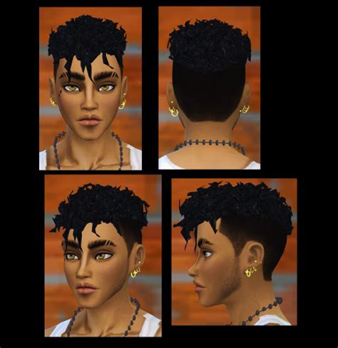afro hair gallery a k a ethnic hair vault sims 4 afro hair sims 4 hair male sims 4
