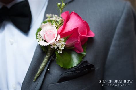 These Bright Pink Rose Boutineer Boutonniere Are Perfect For A Spring