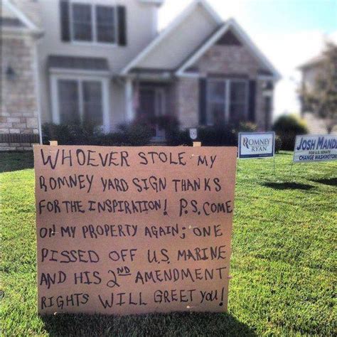 24 Of The Most Hilarious Yard Signs Ever Written Page 3 Of 3