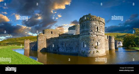 Beaumaris Medieval Castle Built 1284 By Edward 1st Isle Of Anglesey