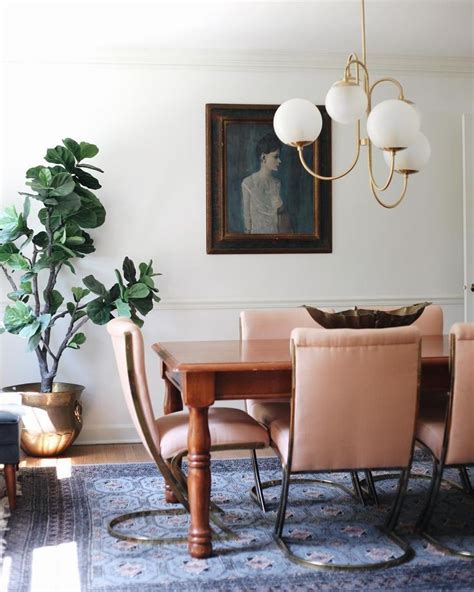 Funky Dining Room Mixes Hollywood Regency Mid Century Modern And