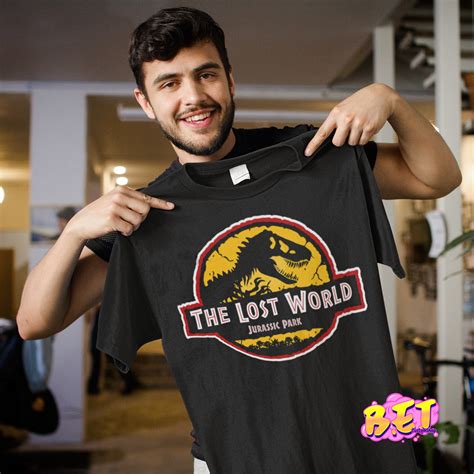 Jurassic Park The Lost World Logo T Shirt Jurassic Park Etsy