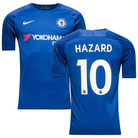 Chelsea Home Shirt 201718 Hazard 10 Kids
