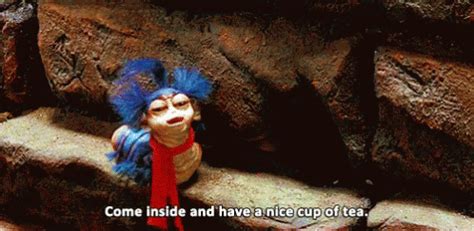 Labyrinth Cupoftea GIF Labyrinth Cupoftea Worm Discover Share GIFs