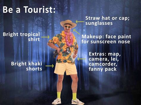 Diy How To Be A Tacky Tourist For Halloween Halloween Tacky Tourists Tacky Tourist