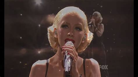 Christina Aguilera You Lost Me American Idol 2010 Youtube