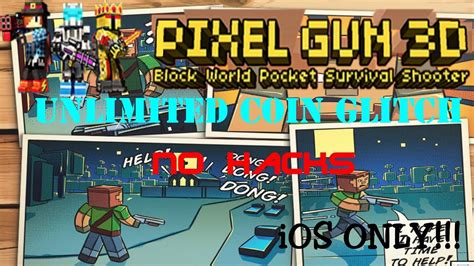 Many sites lock this free tool with some surveys but here you can get it for free without any surveys. OUTDATED How to Get UNLIMITED Coins in Pixel Gun 3D (iOS ...