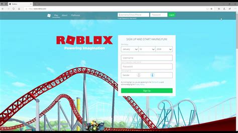 Tutorial For Roblox How To Login Youtube
