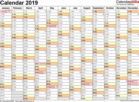 Free Calendar Template Uk Free Calendar Template Uk 2019 Calendar