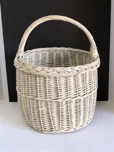 We did not find results for: Vintage White Wicker Basket Flower Basket | Etsy | White ...