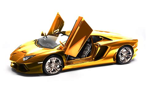 This Gold Plated Lamborghini Model Car Will Set You Back