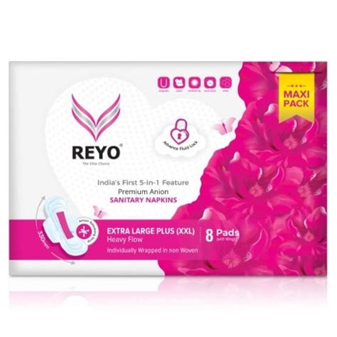 Buy Reyo Anion Sanitary Pads Online Anion Pads 330mm For Heavy Flow