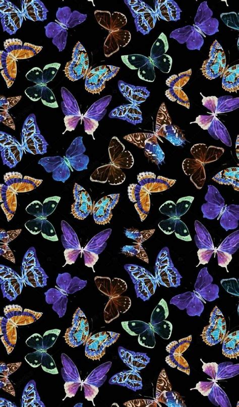 Wallpaper Iphone Lock Screen Aesthetic Butterfly