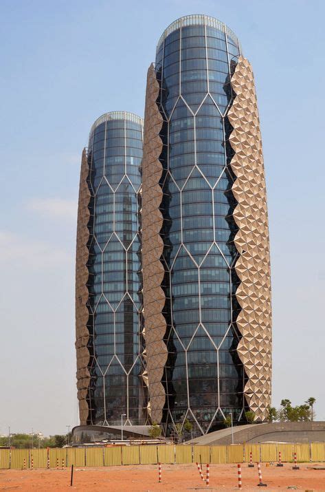 Abu Dabi Al Bahar Towers Arquitectura Increíble Formas