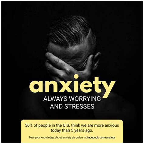 Copy Of Anxiety Triggers Awareness Ad Postermywall