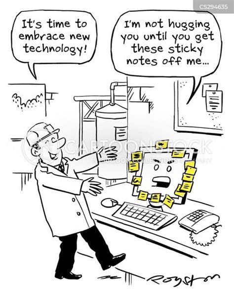 Embrace New Technology Cartoons And Comics Funny Pictures From