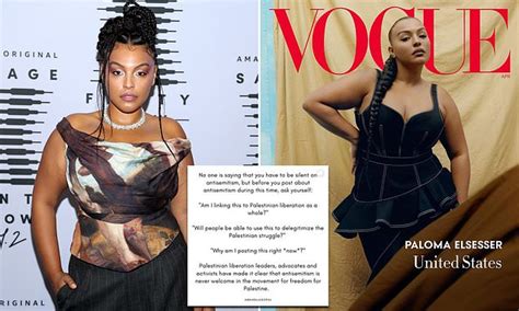 Vogue Cover Model Paloma Elsesser Slammed For Telling Followers Not To Post About Anti Semitism