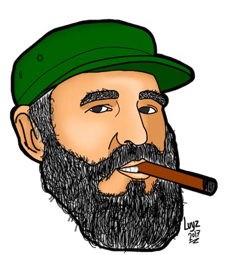 Fidel Castro Cartoon By Luyzk Politics Cartoon Toonpool