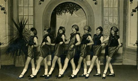 Wonderful Vintage Photos Of Group Dancing Girls More Than Years