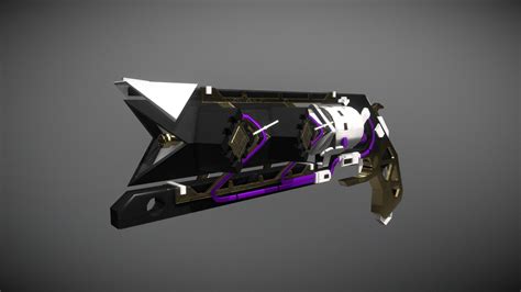 Destiny 2 Ikelos Hand Cannon Download Free 3d Model By Wadekenny