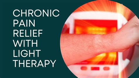 Chronic Pain Relief With Light Therapy Zobuz