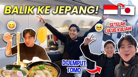 Akhirnya Balik Ke Jepang Lagi Setelah Lulus Kuliah Jerome Back To