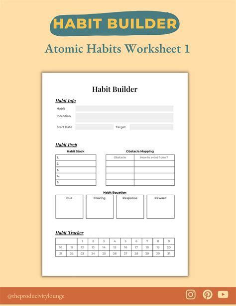 Free Printable Atomic Habits Cheat In Habit Tracker Printable Habit Stacking Habits