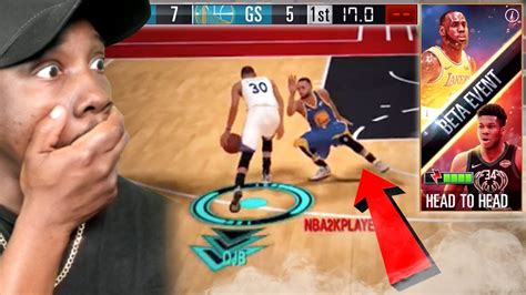 Curry Breaking Ankles In Real Time Pvp Nba 2k Mobile Gameplay Ep 33