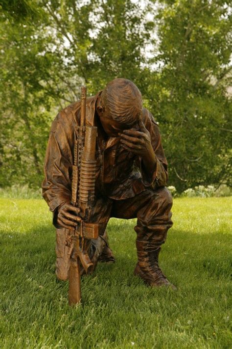 Recently Finished Statues Big Statues Fallen Soldier Statue Kelliher