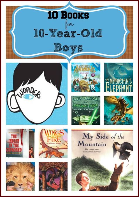10 Books For 10 Year Old Boys Mommies With Style Books For Boys