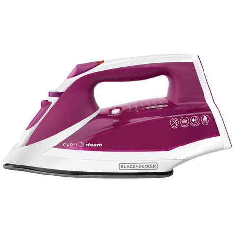 Black+decker steam iron retractable cord gray. Black & Decker IR2011 220-240 Volt Steam Iron - World Import
