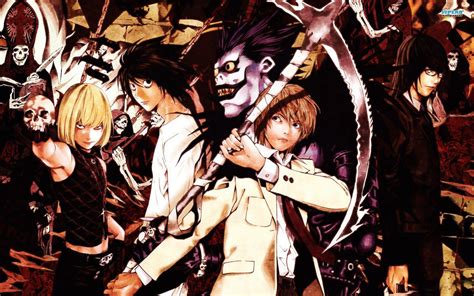 Death Note Manga Wallpapers Wallpaper Cave