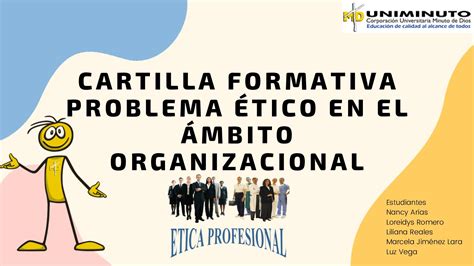 Calaméo Cartilla Formativa Problema ÉTico En El ÁMbito Organizacional